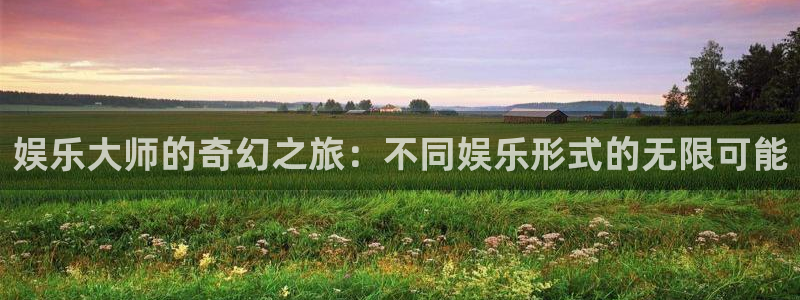 U8国际5：娱乐大师的奇幻之旅：不同娱乐形式的无限可能