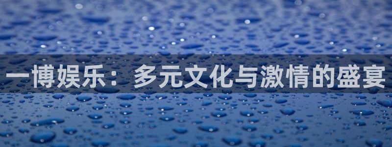 U8国际3平台注册：一博娱乐：多元文化与激情的盛宴
